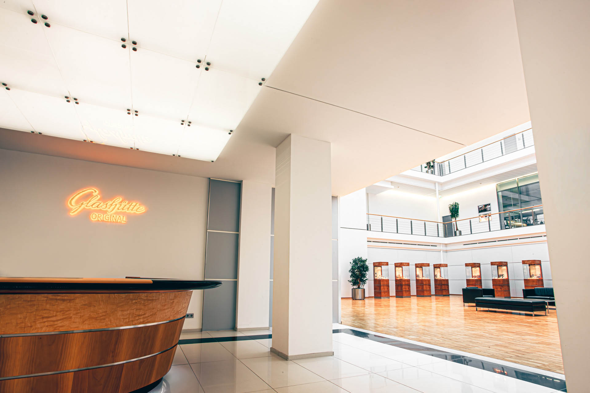 Empfang in Glashütte