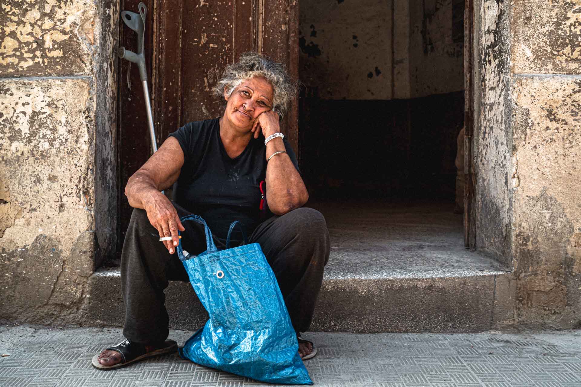 Old Woman in Cuba