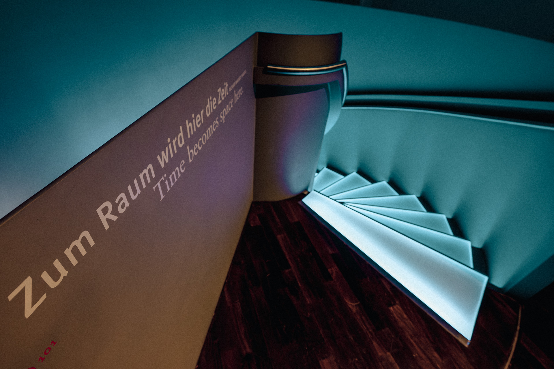 Zum Raum wird hier die Zeit