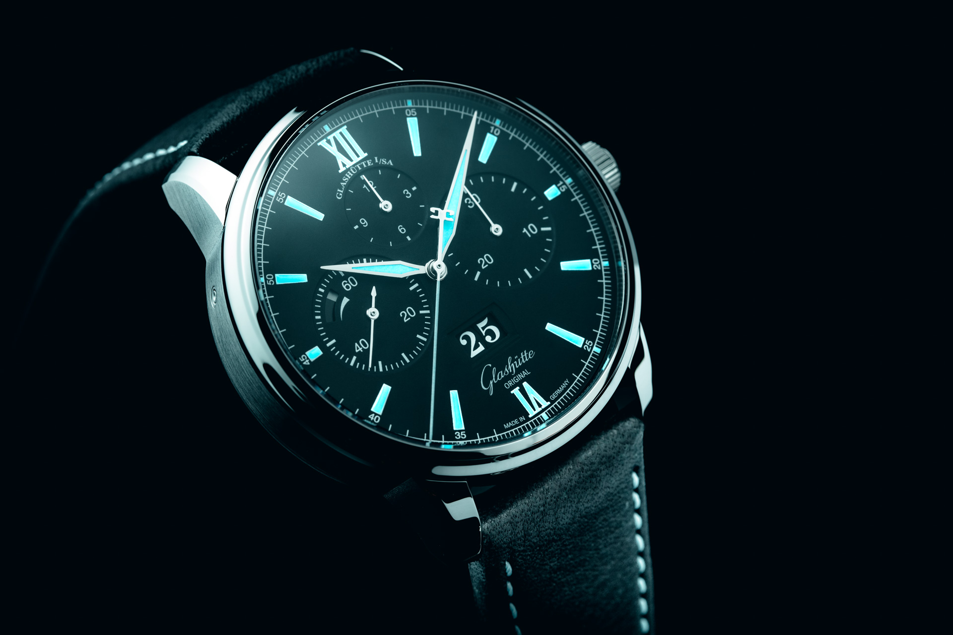 Uhrenfotografie, Glashütte Original Chrono